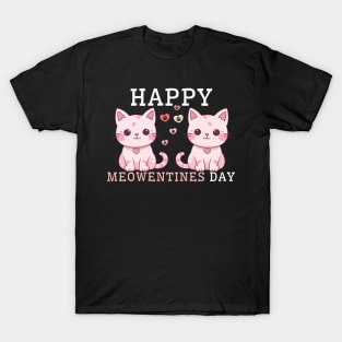 Happy Meowentines Day T-Shirt